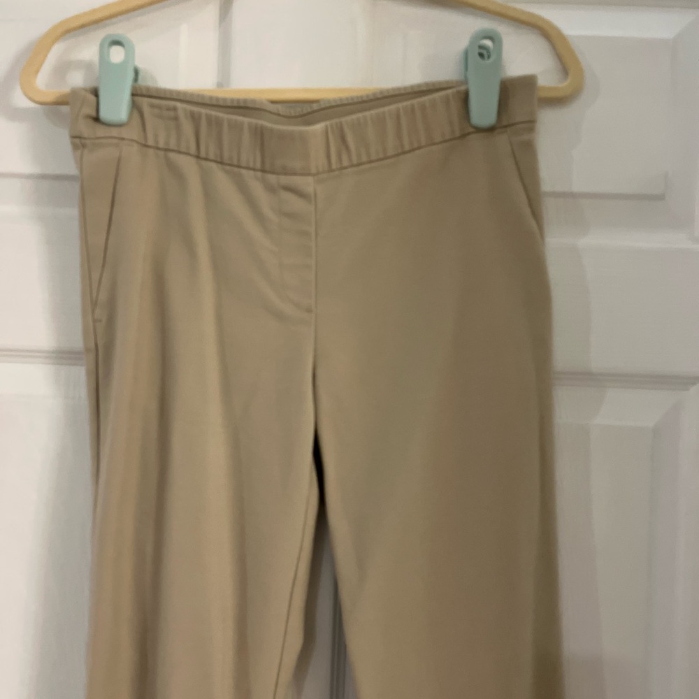 J. Jill pull on stretch khaki chino pants women’s size 6 petite elastic waist‎ - Picture 3 of 6